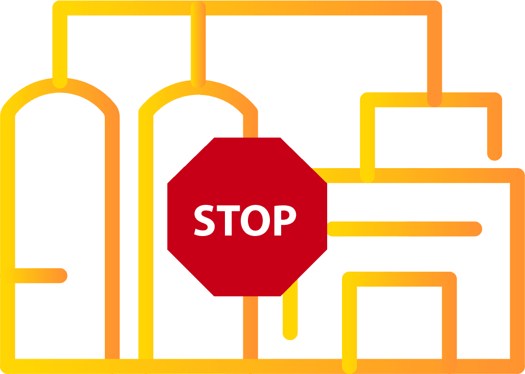 Factory stop