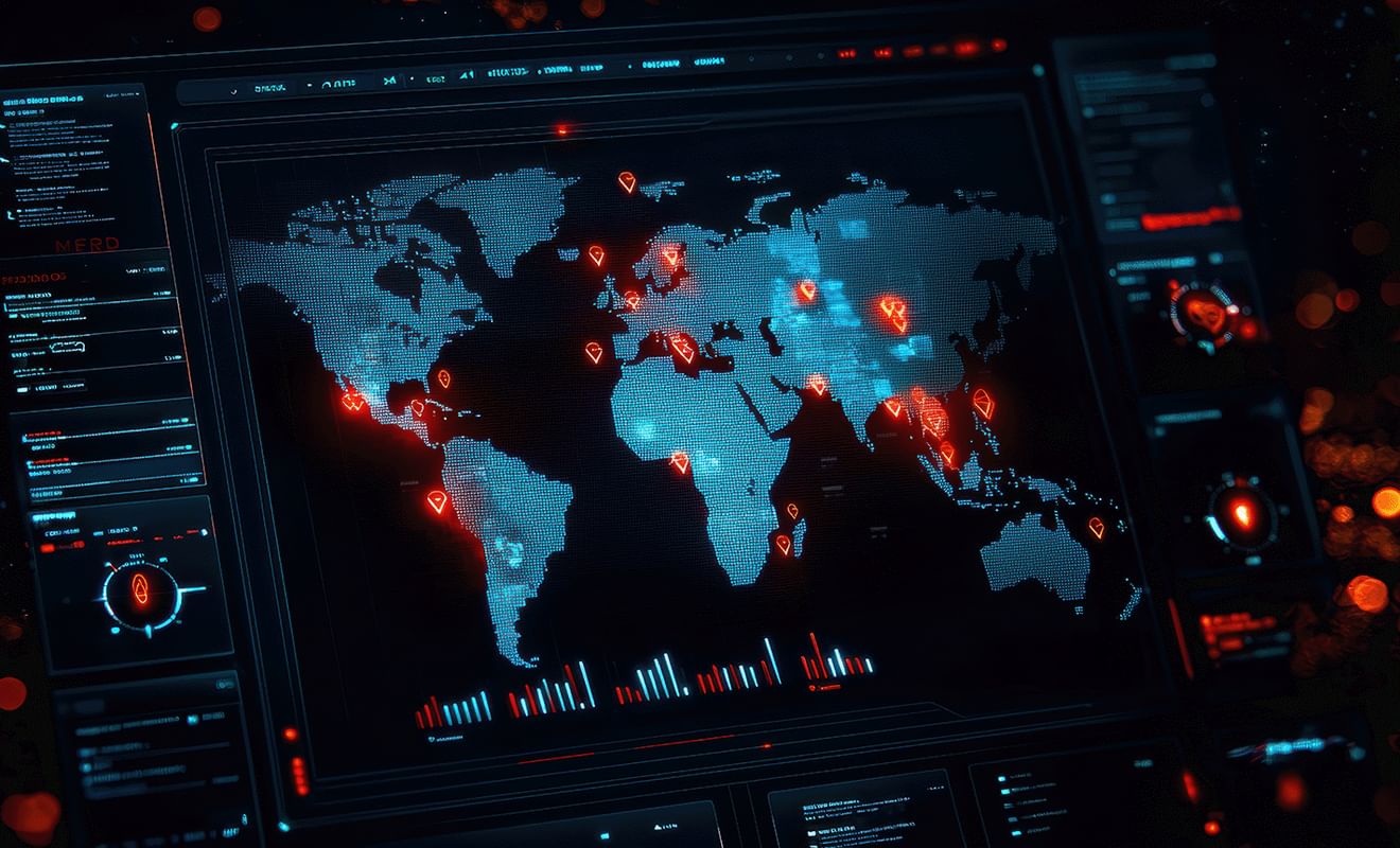 Threat map